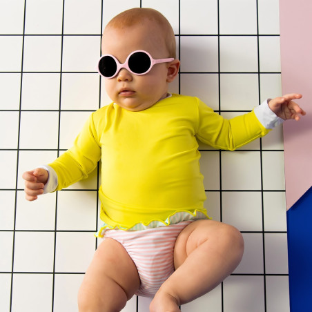Lunettes de soleil bébé 0-1 an Diabola Blush CAT3 super légère