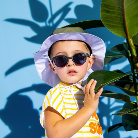 Lunettes de soleil bébé 1 - 2 ans wazz rose blush LEGERE INCASSABLE