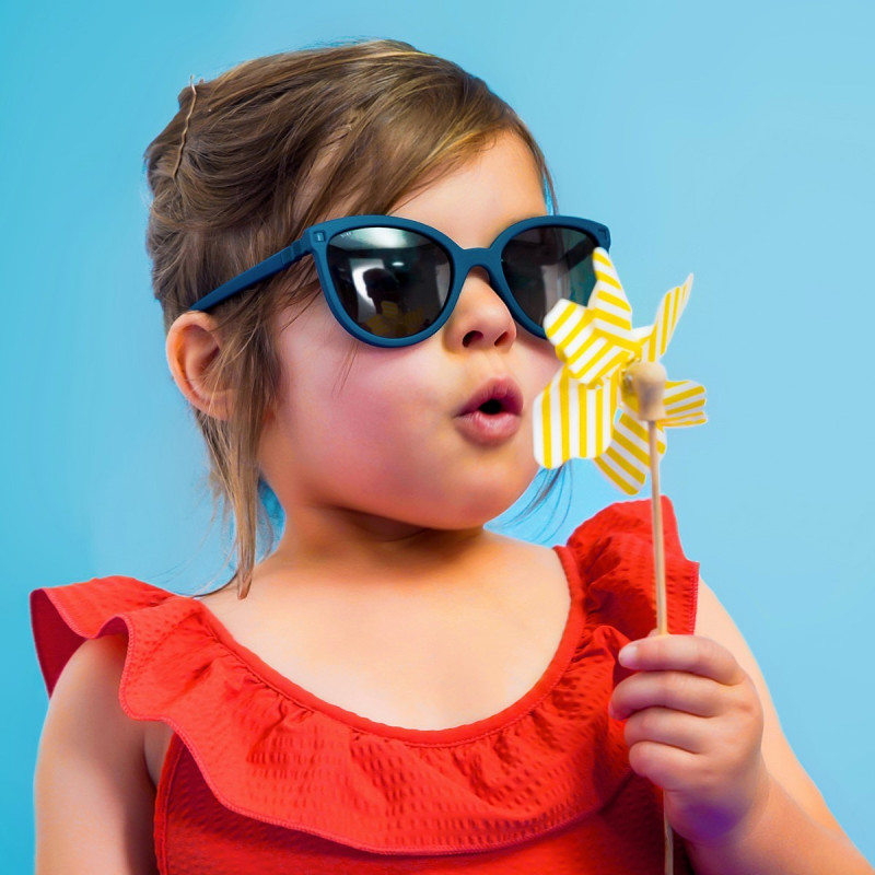 Lunettes de soleil enfant 2 - 4 ans buzz rose néon