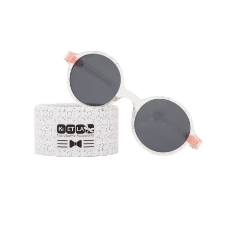Lunettes de soleil enfant 4-6 ANS rose paillettes