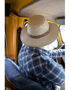 Chapeau anti-uv et anti-infrarouges - repousse chaleur - ultra léger - fabriqué au Portugal
