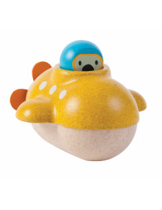 sous-marin jaune pour le bain et la plage