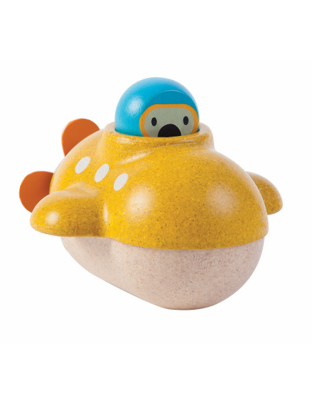 sous-marin jaune pour le bain et la plage