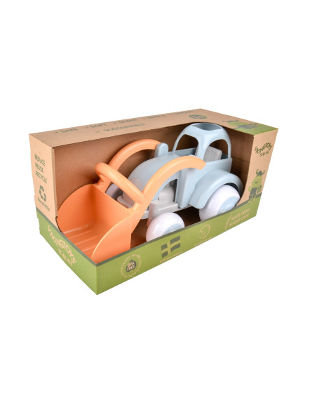 Tracteur pour enfant 25cm, fabriqué en bio-plastique, très résistant