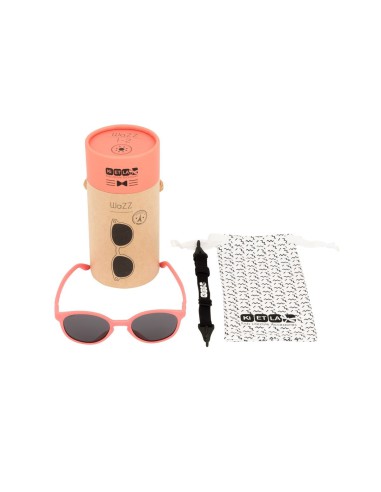 Lunettes de soleil bébé 1 - 2 ans wazz pamplemousse