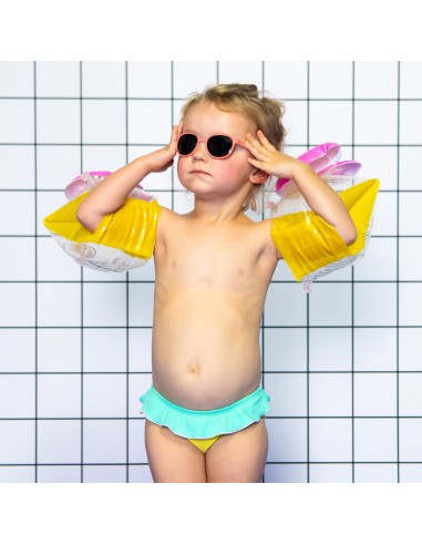 Lunettes de soleil bébé 1 - 2 ans wazz pamplemousse