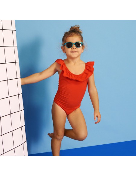 Lunettes de soleil bébé 1 - 2 ans wazz rose blush