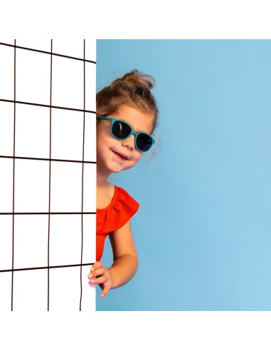 Lunettes de soleil bébé 1 - 2 ans wazz rose blush