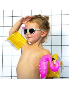 Lunettes de soleil bébé 1 - 2 ans wazz rose blush