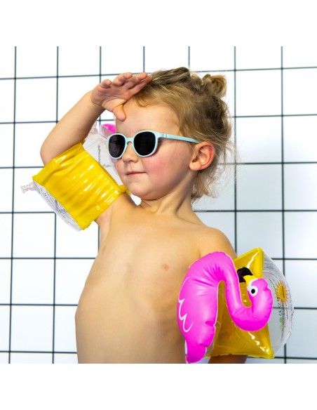 Lunettes de soleil bébé 1 - 2 ans wazz rose blush