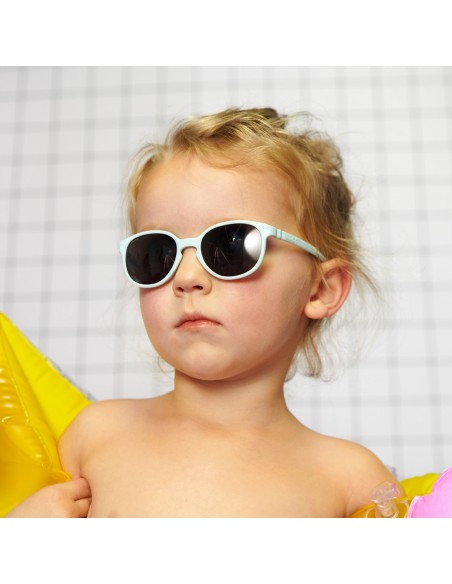 Lunettes de soleil bébé 1 - 2 ans wazz rose blush
