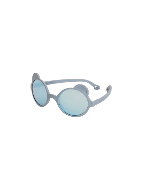 Lunettes de soleil bébé 1 - 4 ans ourson bleu argenté