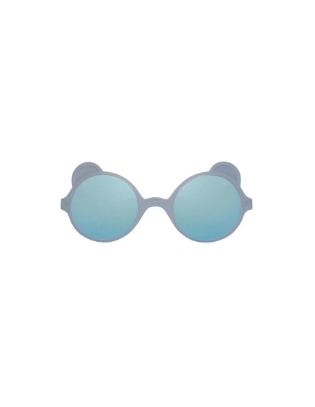 Lunettes de soleil bébé 1 - 4 ans ourson bleu argenté