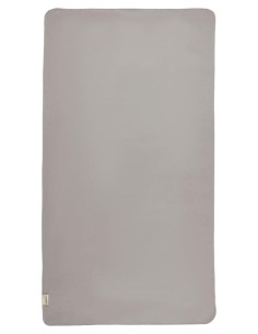 Serviette microfibre gris marin polyester recyclé à 60% pour la plage, piscine, voyages...