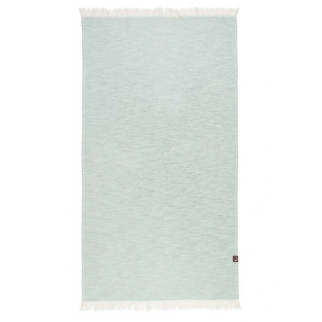 Serviette de plage éco-responsable vert printemps
