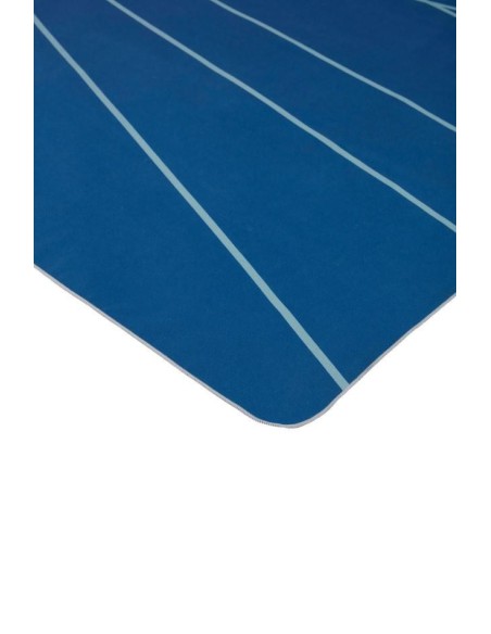Serviette PET recyclé bleu outremer - Fabrication responsable, marque européenne