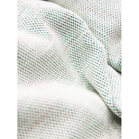 Serviette de plage écologique vert pâle - coton