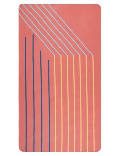 serviette de plage pet 60% rouge terracotta responsable et ethique