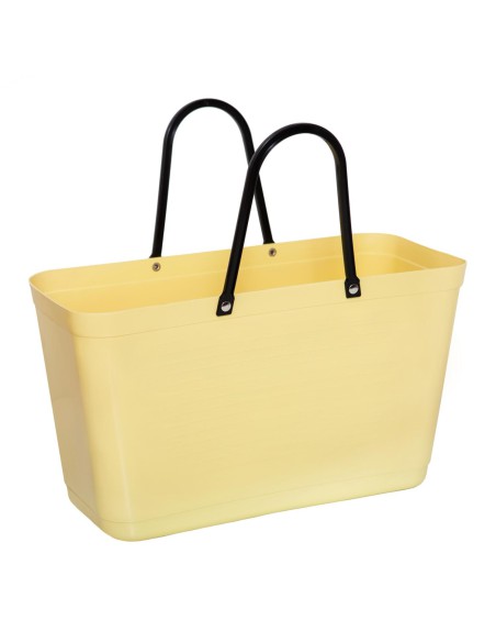 Sac cabas bioplastique responsable jaune