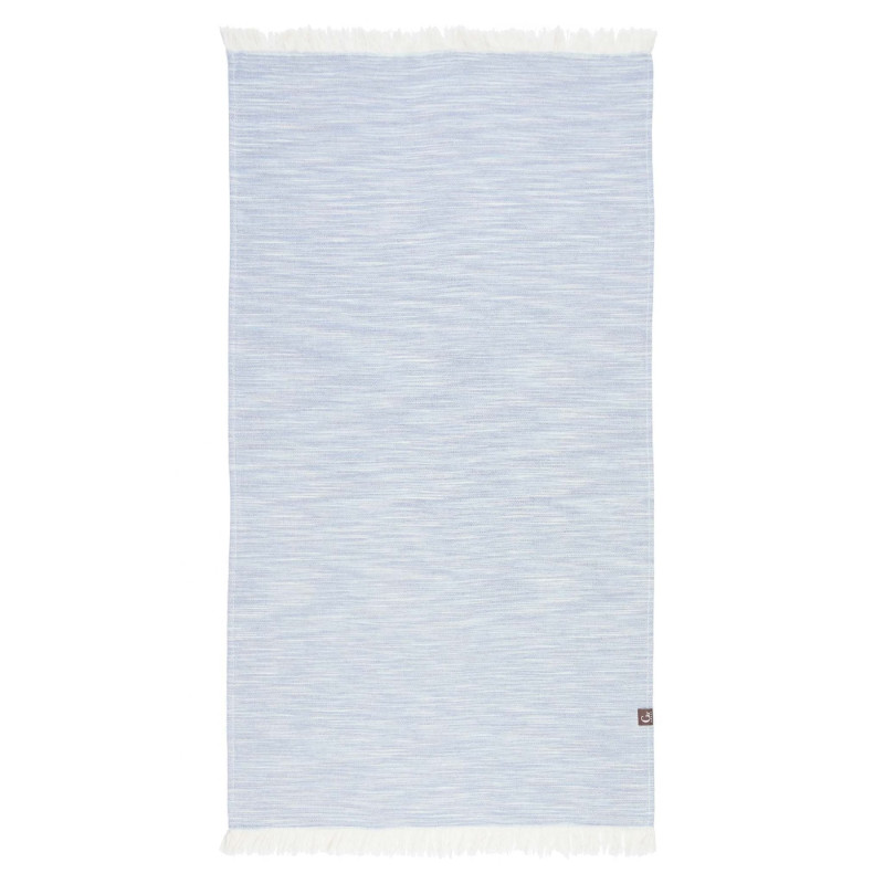 Serviette de plage bleue  - 100% coton