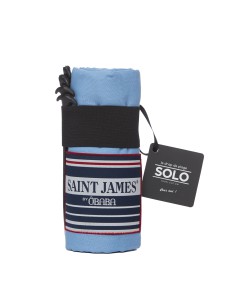 Drap de plage bleu oxygen saint james  - 100% coton bio
