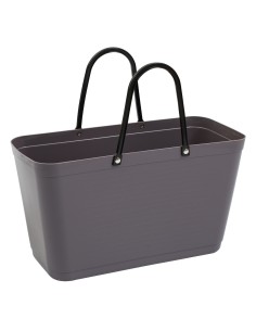 Cabas semi rigide green plastic prune