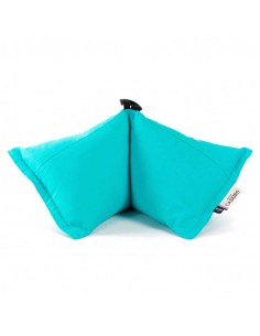 Coussin plage cale-nuque Moorea bleu turquoise