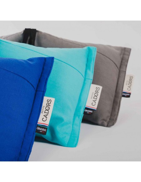 Coussin plage cale-nuque Moorea bleu turquoise