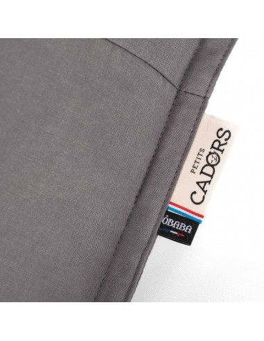 Coussin plage cale-nuque Santorin Gris volcanique OBABA