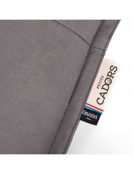 Coussin plage cale-nuque Santorin Gris volcanique OBABA