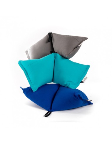 Coussin plage cale-nuque Santorin Gris volcanique OBABA
