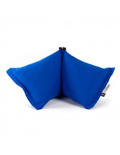 Coussin plage cale-nuque Mykonos bleu outremer