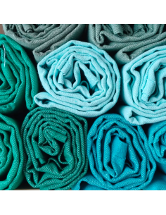 Fouta de plage ROSE kazaluz fouta coton, fouta artisanale, fouta tunisie, kasaluz, serviette plage éthique, fouta tissée main, f