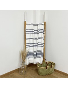 Fouta Karabuk Le Comptoir de la Plage – 140x180 – Doublée éponge coton