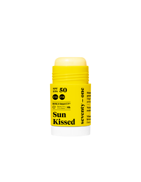 stick solaire SUNKISSED SPF50+, SeventyOne Percent, solaire visage