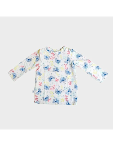 T-shirt anti-UV bébé berries - 6 à 24 mois, fabriqué en France
