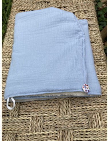 Serviette à cheveux fabriquée en France en provence coton doux