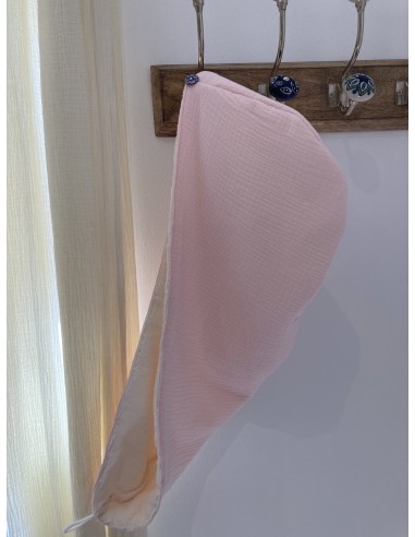 Serviette à cheveux fabriquée en France en provence coton doux