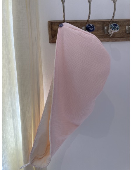 Serviette à cheveux fabriquée en France en provence coton doux