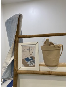 Serviette à cheveux fabriquée en France en provence coton bio doux