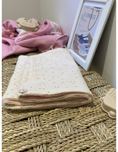 Serviette à cheveux fabriquée en France en provence coton  doux