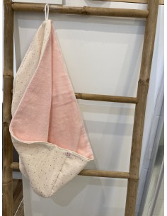 Serviette à cheveux fabriquée en France en provence coton  doux