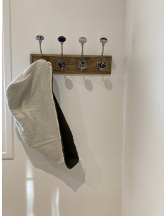 Serviette à cheveux fabriquée en France en provence coton  doux