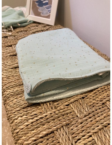 Serviette à cheveux fabriquée en France en provence coton  doux