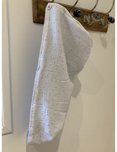 Serviette à cheveux fabriquée en France en provence coton  doux