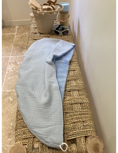 Serviette à cheveux fabriquée en France en provence coton doux
