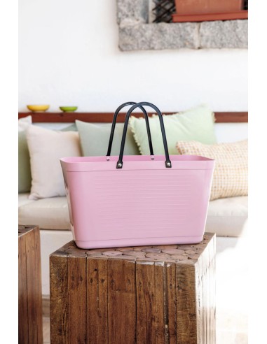 cabas hinza rose poudrégreen plastic