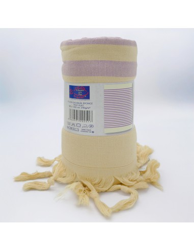Fouta Fidji Le Comptoir de la Plage – 90x160– Doublée éponge coton