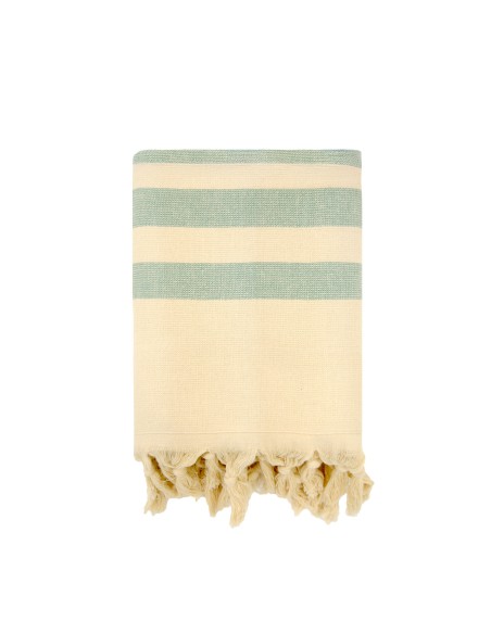 Fouta Fidji Le Comptoir de la Plage – 90x160– Doublée éponge coton