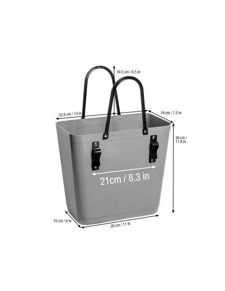 Cabas Hinza Velo - Gris (RP)